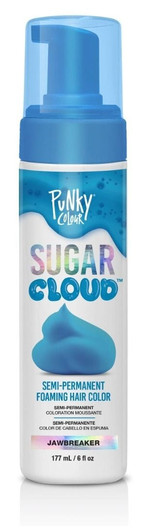 Punky: Sugar Cloud Semi-Permanent Foam Hair Colour - Jaw Breaker Blue (177ml)