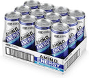 Optimum Nutrition Essential Amin.o. Energy + Electrolytes Sparkling Ready to Drink Cans - Blue Lemon (355ml) x 12