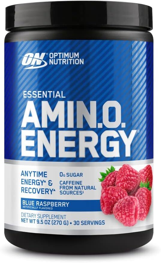 Optimum Nutrition Essential Amino Energy - Blue Raspberry (585g) x 65 Servings