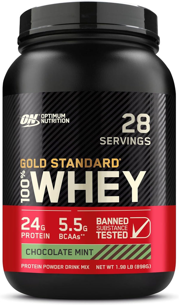 Optimum Nutrition Gold Standard 100% Whey Protein - Chocolate Mint - 909g