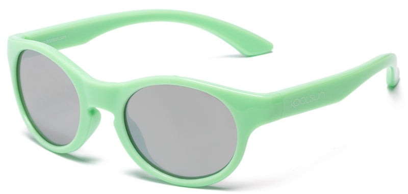 Koolsun: Boston Kids Sunglasses - Green Ash (3-8 Years)