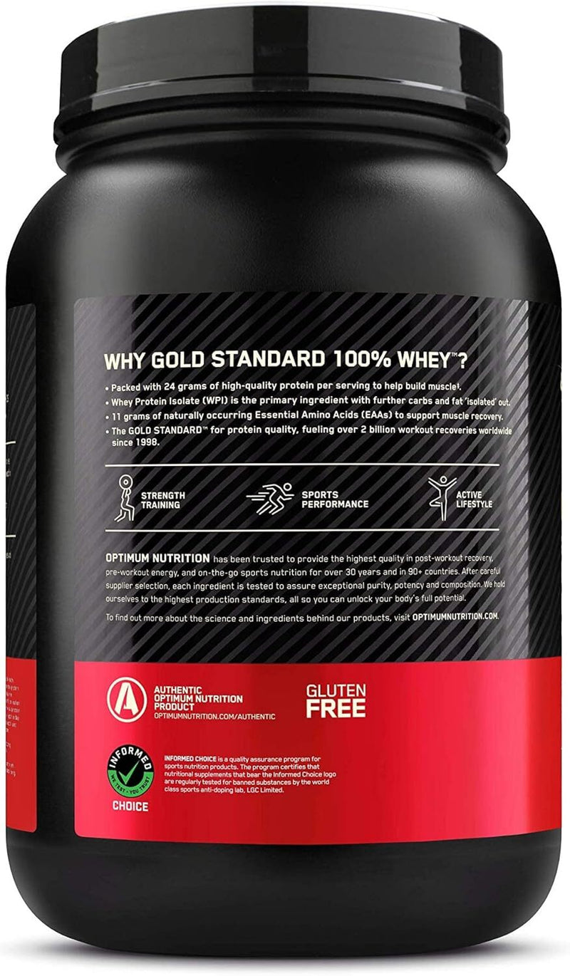 Optimum Nutrition Gold Standard 100% Whey Protein - Strawberry - 909g