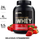 Optimum Nutrition Gold Standard 100% Whey Protein - Strawberry - 909g