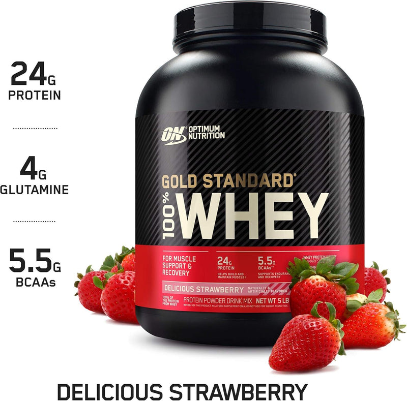 Optimum Nutrition Gold Standard 100% Whey Protein - Strawberry - 909g