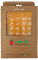 Munch: Reusable Food Pouch - Yellow (5 Pack)