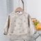 Munch: Baby Long Sleeve Bib - Flower