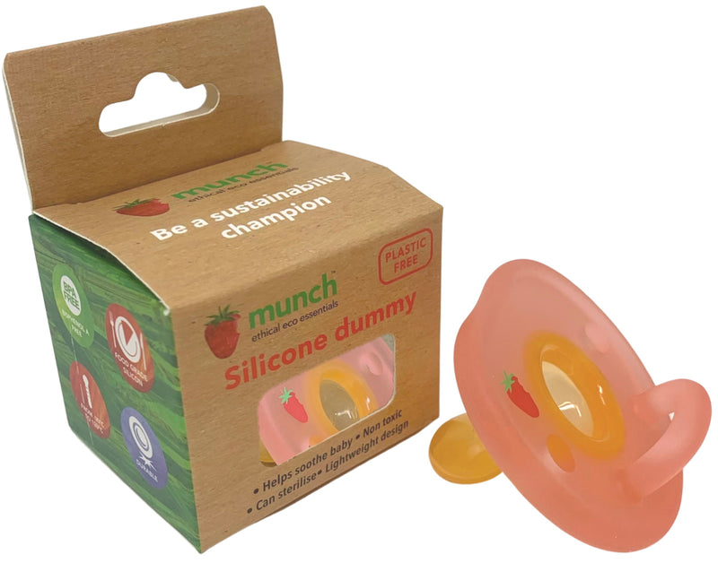 Munch: Silicone Dummy - Pink