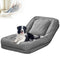 Zoomies Human & Dog Bed with 5 Adjustable Positions - Grey