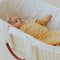 Nestling: Moses Basket Muslin Liner - Oat