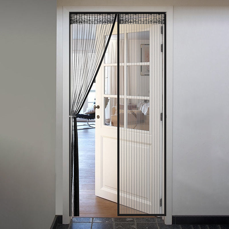 COMFEYA 70x200cm Magnetic Screen Door - Black