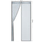 COMFEYA 120x220cm Magnetic Screen Door - Silver