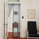 COMFEYA 120x220cm Magnetic Screen Door - Silver