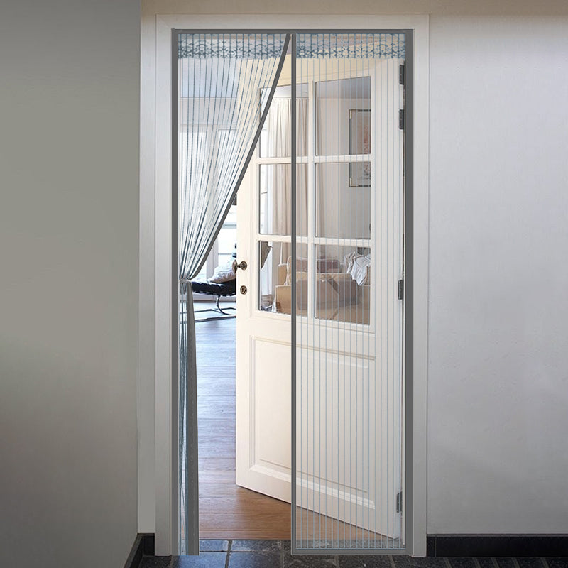 COMFEYA 120x220cm Magnetic Screen Door - Silver