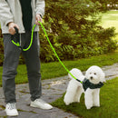 ZOOMIES 1.5M Reflective Threads Dog Leash with Padded Handle - Green