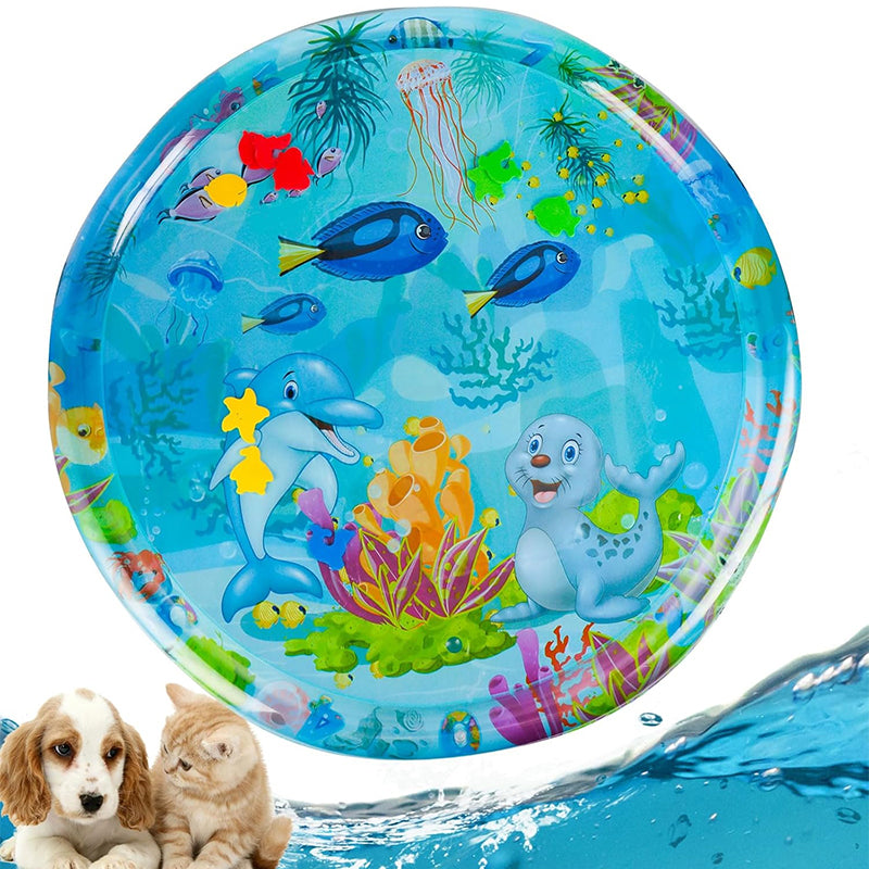 ZOOMIES Pet Water Play Mat - Deep Sea