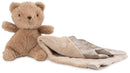 Little Linen: Little Bamboo Plush Blankie Set - Iced Coffee