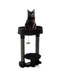 Zoomies Gothic Black - Medium Cat Scratching Post Tree - 65cm