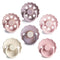 Frigg: Latex Pacifiers 6 Pack - Blooming Love (6-18 months)