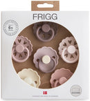 Frigg: Silicone Pacifiers 6 Pack - Blooming Love (6-18 months)