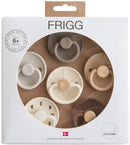 Frigg: Silicone Pacifiers 6 Pack - Earthy Wonder (6-18 months)