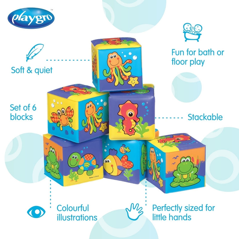 Playgro: My First Bath Blocks