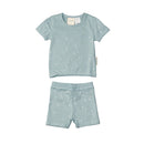 Woolbabe: Merino/Organic Cotton Summer Pyjamas - Tide Stars (3 Years)