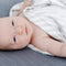 Woolbabe: Merino/Organic Cotton Swaddle Blanket - Pebble