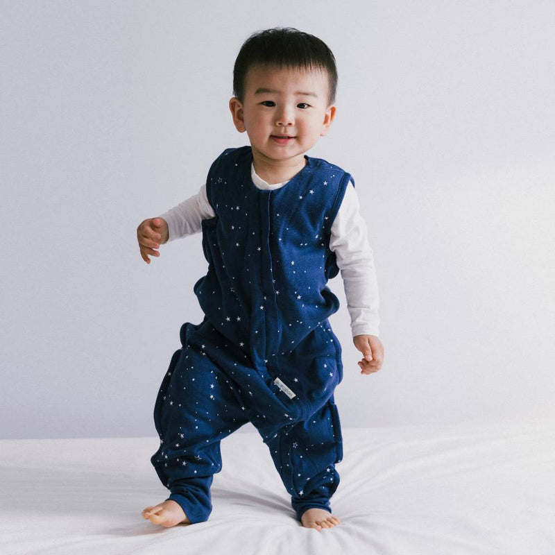 Woolbabe: 3-Seasons Merino/Organic Cotton Sleeping Suit - Tekapo Stars (1 Year)