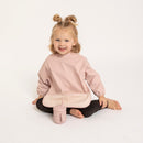 All4Ella: Recycled Long Sleeve Bib - Sage