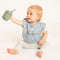 All4Ella: Silicone Sippy Cup With Straw - Olive