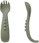 All4Ella: Comfy Grip Silicone Forks - Sage (2 Pack)