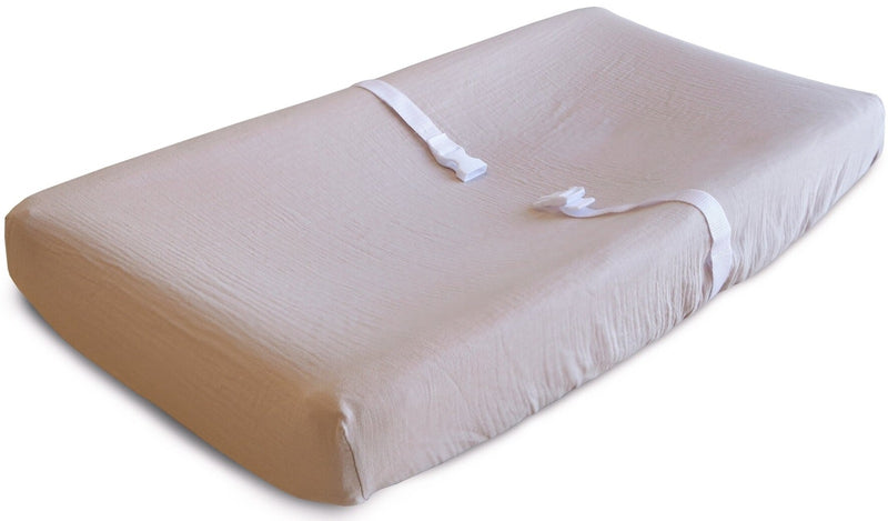 Mushie: Changing Pad Cover - Blush