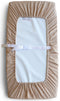 Mushie: Changing Pad Cover - Pale Taupe