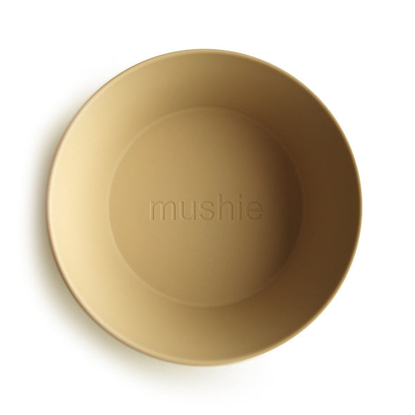 Mushie: Dinnerware Bowl - Mustard (Set of 2)