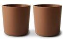 Mushie: Dinnerware Cup - Caramel (Set of 2)