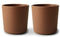 Mushie: Dinnerware Cup - Caramel (Set of 2)