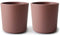 Mushie: Dinnerware Cup - Woodchuck (Set of 2)