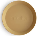 Mushie: Dinnerware Plate - Mustard (Set of 2)