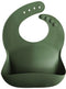 Mushie: Silicone Bib - Forest Green