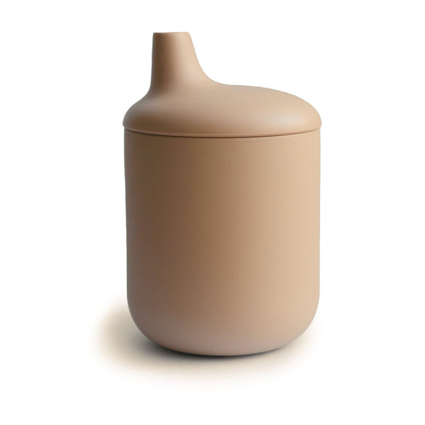 Mushie: Silicone Sippy Cup - Natural