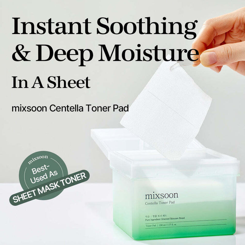 mixsoon: Centella Toner Pad