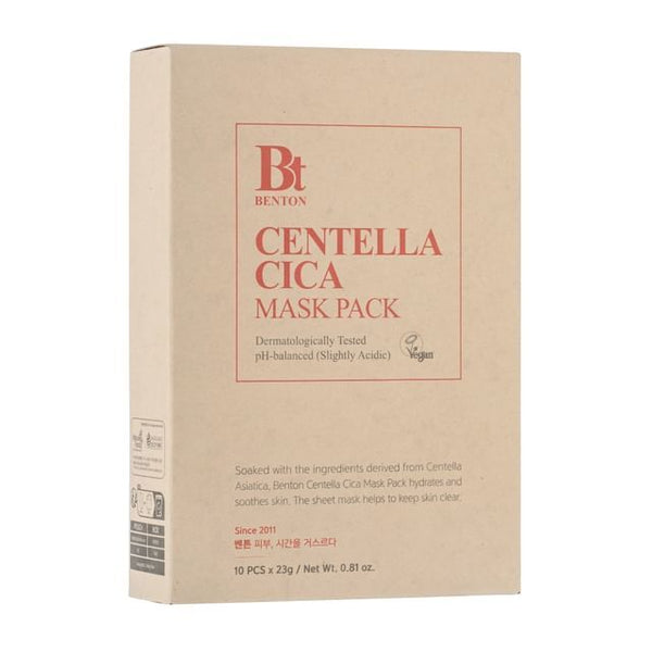 Benton: Centella Cica Mask Pack Set (10 Masks)