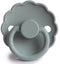 Frigg: Daisy Latex Pacifier 2 Pack - French Gray (0-6 months)