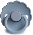 Frigg: Daisy Latex Pacifier 2 Pack - Glacier Blue (0-6 months)