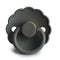 Frigg: Daisy Latex Pacifier 2 Pack - Graphite (6-18 months)