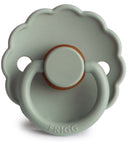 Frigg: Daisy Latex Pacifier 2 Pack - Sage (0-6 months)