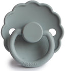 Frigg: Daisy Silicone Pacifier 2 Pack - French Gray (0-6 months)