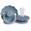 Frigg: Daisy Silicone Pacifier 2 Pack - Glacier Blue (0-6 months)