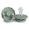 Frigg: Daisy Silicone Pacifier 2 Pack - Sage (0-6 months)