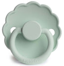 Frigg: Daisy Silicone Pacifier 2 Pack - Sea Foam (0-6 months)